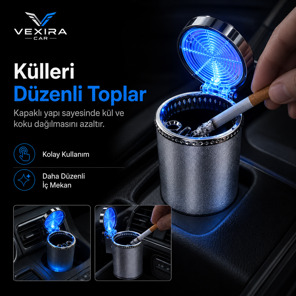 LED Araç Küllüğü