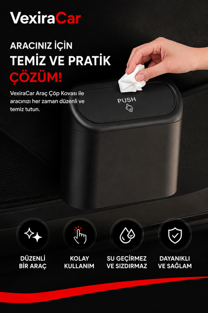 Araç İçi Çöp Kutusu