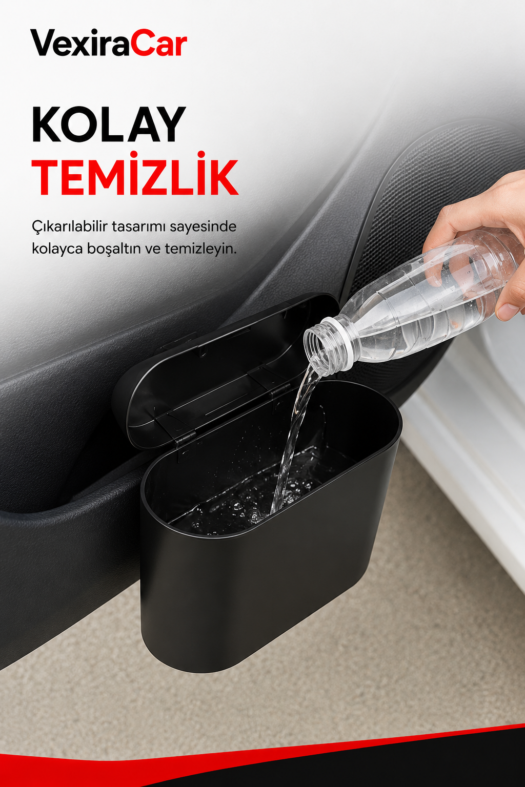 Araç İçi Çöp Kutusu