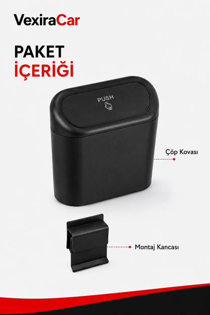 Araç İçi Çöp Kutusu