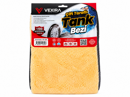 Çift Taraflı Mikrofiber Tank Bezi