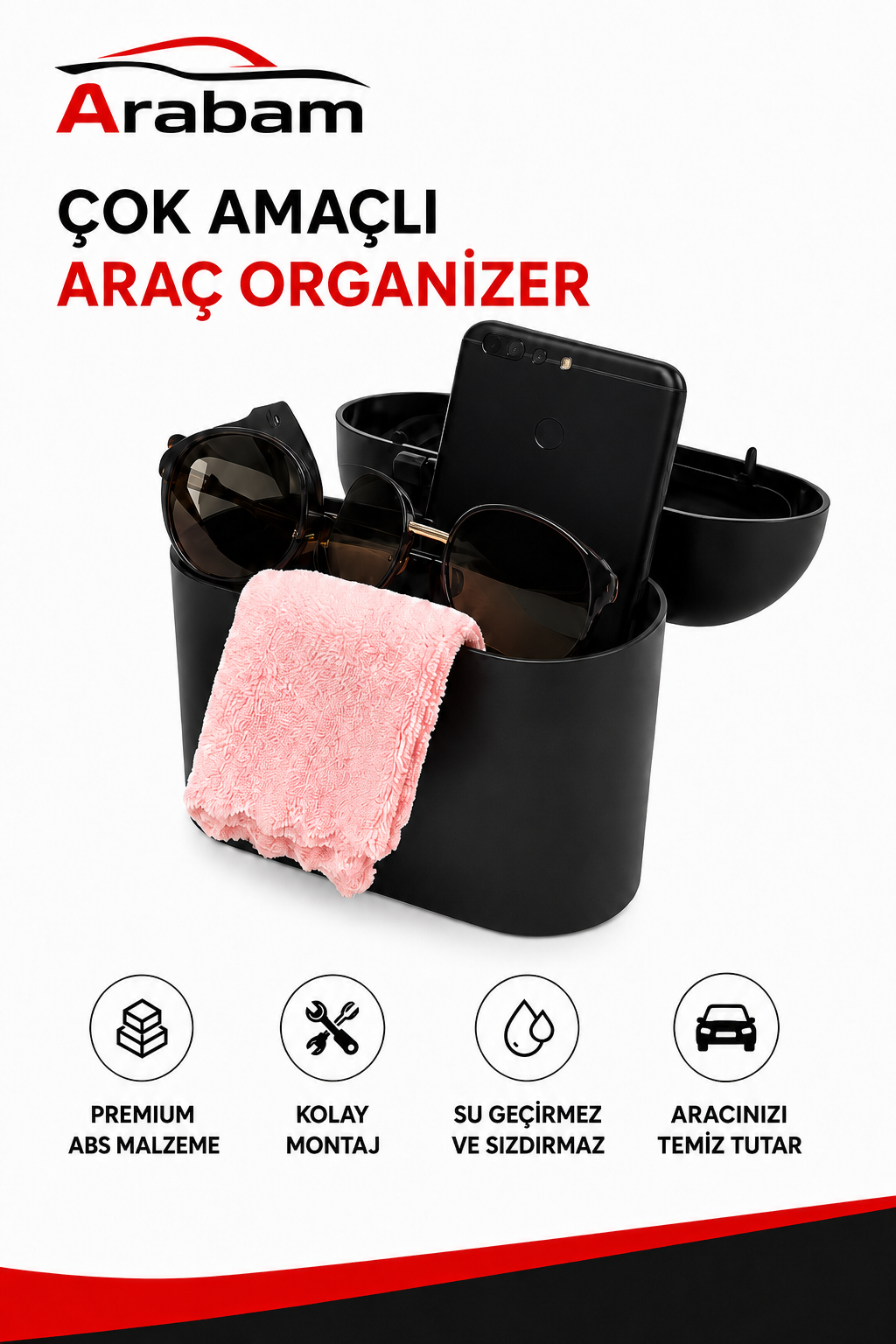 Araç İçi Çöp Kutusu