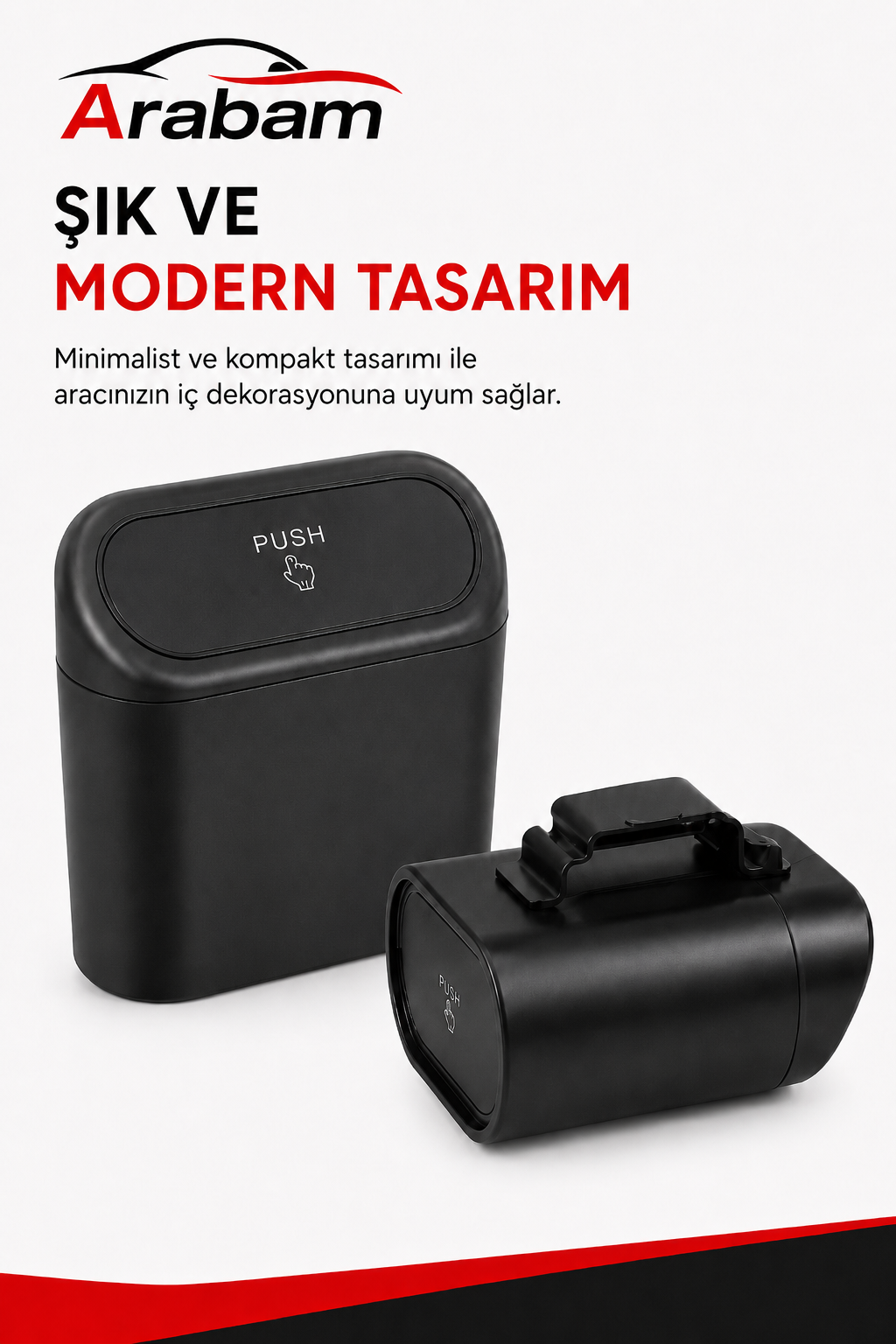 Araç İçi Çöp Kutusu
